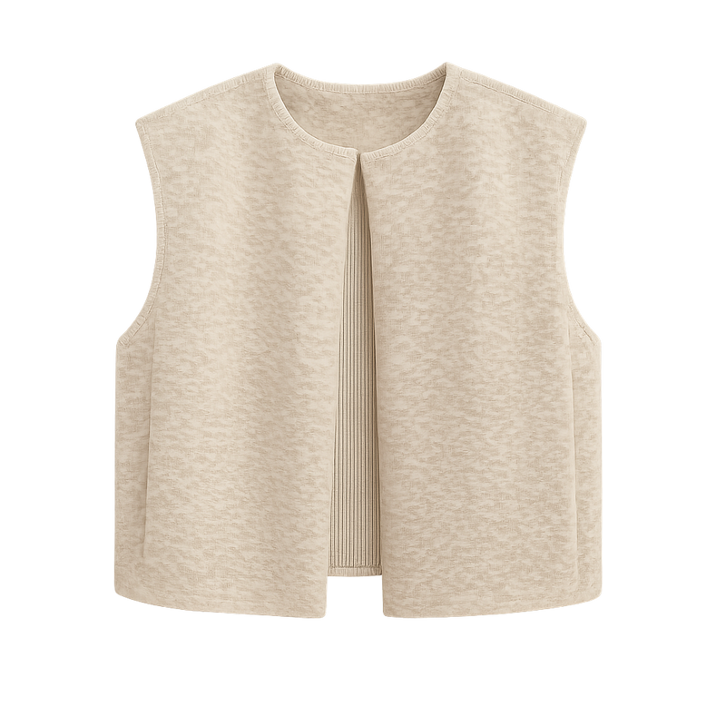 Boucle Gilet Cream