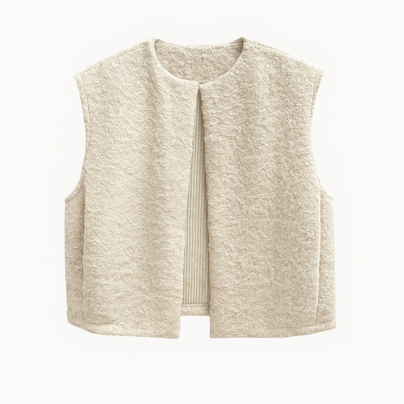 Boucle Gilet Cream