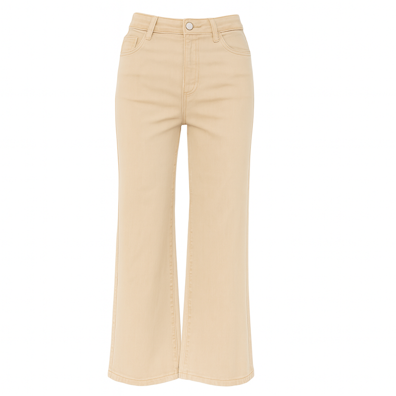 Wide Leg Jeans Sophie Sand
