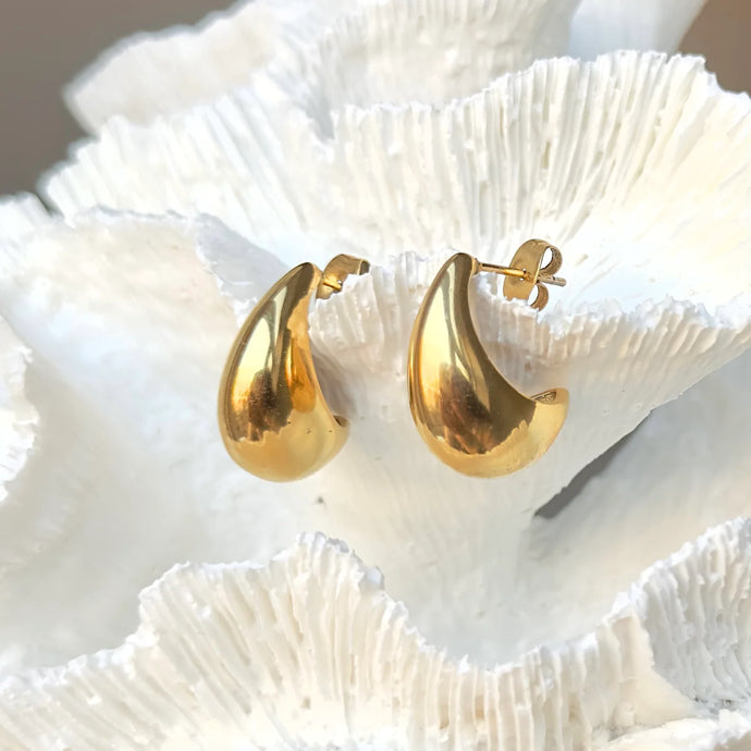 Golden Drop Earrings