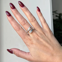 Load image into Gallery viewer, Silver Drop Ring
