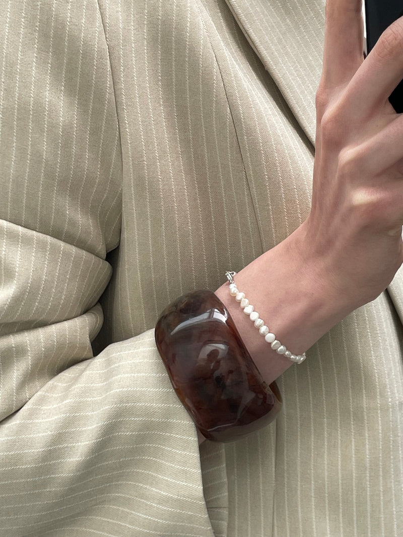 Cuff Bracelet Brown