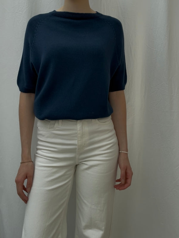 Shortsleeve Emma Navy Blue
