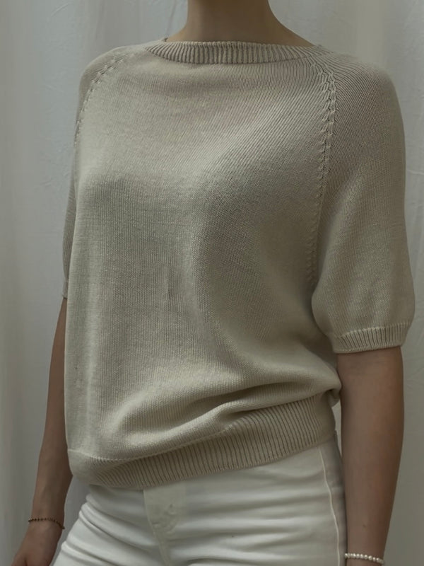 Shortsleeve Emma Beige