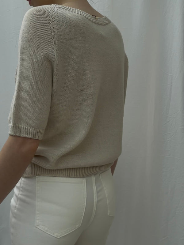 Shortsleeve Emma Beige