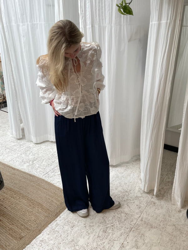 Lindsey Bow Blouse