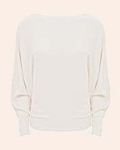 Load image into Gallery viewer, Bat Sweater Mila White
