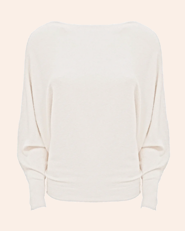 Bat Sweater Mila White